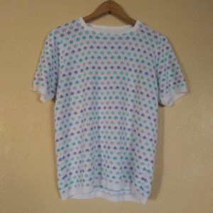 Alfred Dunner Vintage Sweater Shirt Women's Small